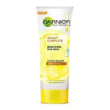 Garnier Bright Complete Vitamin C Face Wash garnier face wash ke nuksan