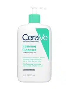 CeraVe Foaming Cleanser For Normal To Oily Skin (88ml) Best cerave face wash for oily skin in hindi