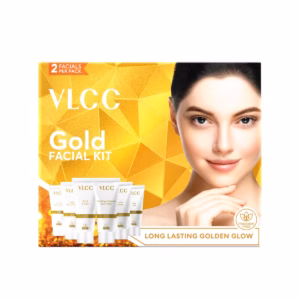 VLCC Gold Facial Kit, Bright & Glowing Skin bridal glowing skin tips in hindi pre bridal face pack for fair bright and glowing skin